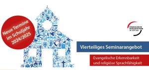 Die Seminarreihe "Evangelische Erkennbarkeit und religiöse Sprachfähigkeit", die in den letzten Jahren stark nachgefragt wurde, wiederholt die ESS EKD ab September 2024 mit neuen Terminen.